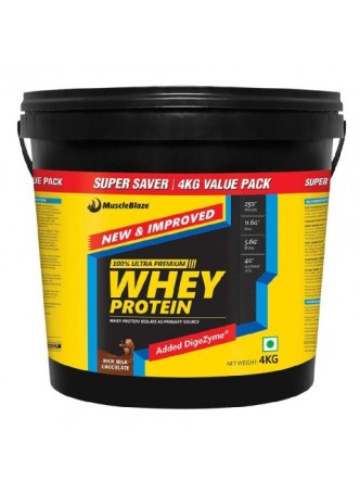 MuscleBlaze Whey Protein, 8.8 lb 